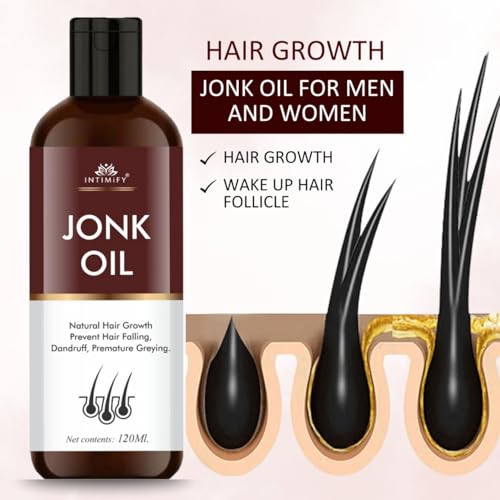 Image of INTIMIFY Jonk Oil For Hair, Leech Oil For Women & Men- 120 ml