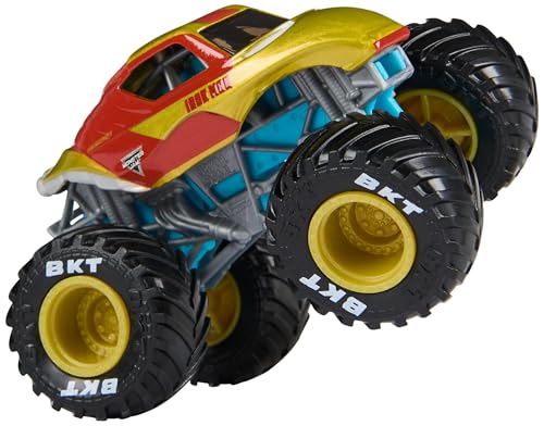 Monster Jam, Marvel Official Die-Cast Monster Trucks, 1:64 Scale, Kids’ Toys for Boys and Girls Aged 3 and up, Assorted Models, Black - Image 5