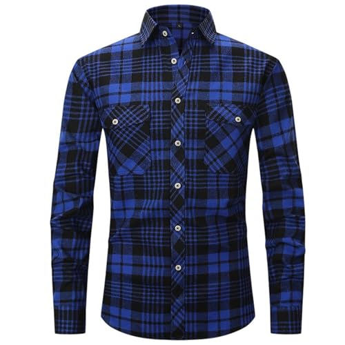 Chemise Tartan Hommes en Tissu Respirant - Confortable et Ajustée