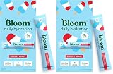 Bloom Daily Hydration Electrolyte Powder Packets with Collagen, 5g Protein, Electrolytes, Vitamins & Minerals, Sugar Free Drink Mix, Rocket Blast, 5 Count (Pack of 2)