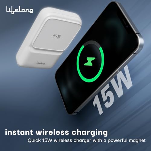 Lifelong 10000mAh MagSafe Wireless Power Bank - Image 3
