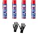 Produktbild Iloda 4xOriginal Liqui Moly 400ml LM 40 Multifunktionsspray 3391 Schutzhandschuhe