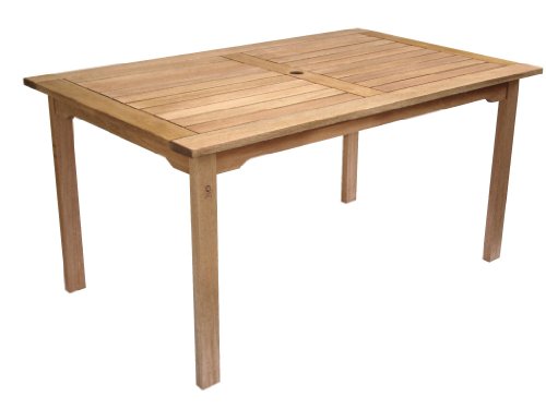 Amazonia 5-Piece Nelson Eucalyptus Rectangular Dining Set #TOP2