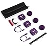 Rode Wireless GO Gen 3 Wireless 2-Channel Microphone Radio System Purple with Charge Case + 2 x Lavalier GO Microphone and 2 x Fur Wind Protection #4