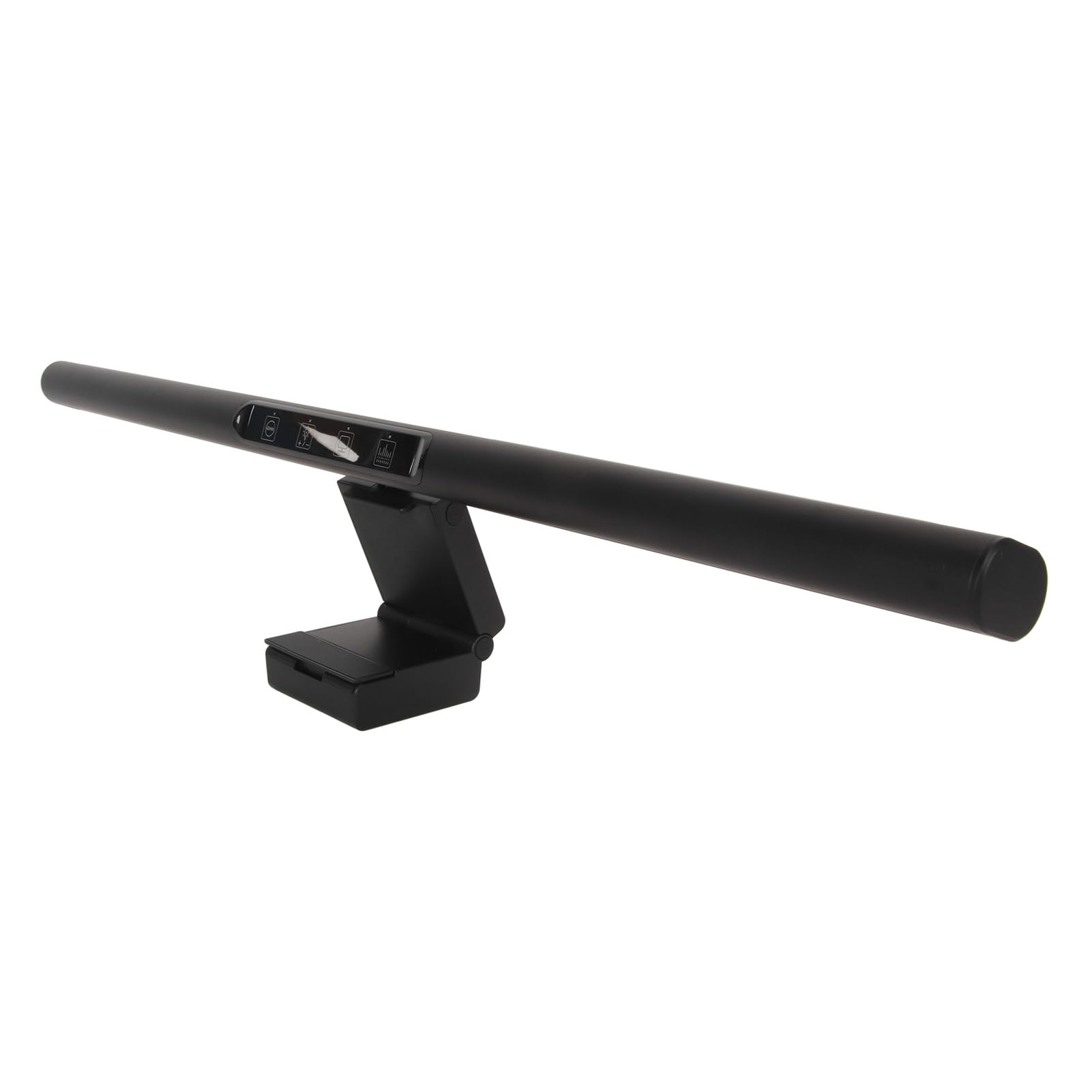 Jectse Barre Lumineuse de Moniteur avec Lumière Ambiante 7 Couleurs, Contrôle Tactile à intensité Variable, Réglage de la Température de Couleur 5, Conception Optique Asymétrique,