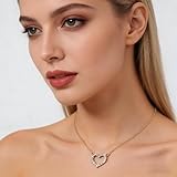 Boho Hochzeit Cz Tiny Heart Halskette Gold Kleine Strass Zierliche Herz Kette Anhänger Halskette Zart Einfach Niedlich Kristall Liebe Form Choker Hohl Glitzernd Dünne Zirkonia Minimalistisch Frauen