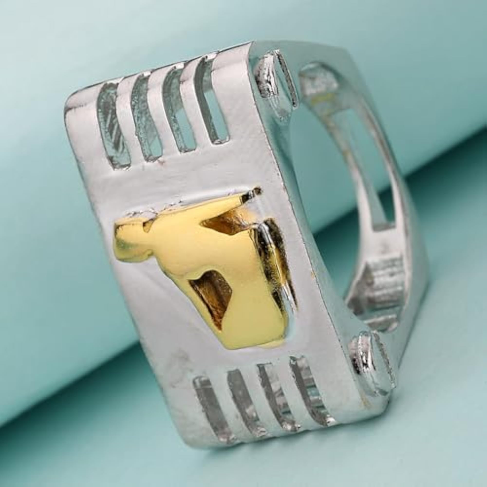 Men's Elegant Alloy Ring, Everyday Wear