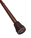 Royal Canes - Folding Cane Rosewood Derby Handle Walking Cane with Adjustable Aluminum Shaft and Col
