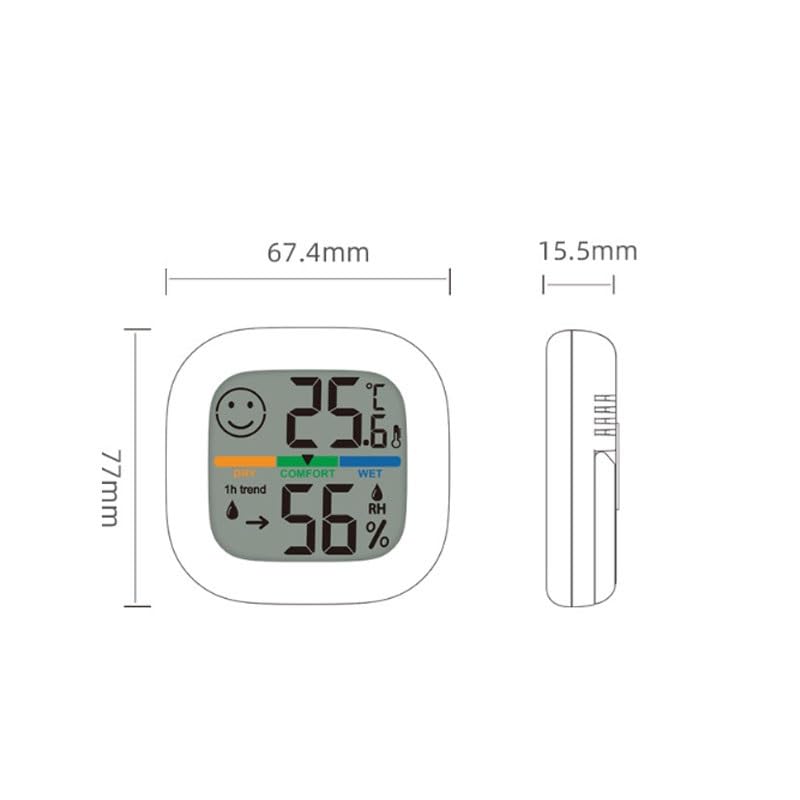 Home Indoor Outdoor Precise Hanging Electronic Humidity Meter