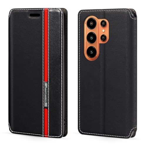 Shantime �N���V�b�N�X�g���C�v���U�[���P�[�X Blackview Wave 10C �Ƃ̌݊������� �B���}�O�l�b�g �J�[�h���[ �R���g���X�g�z�F�f�U�C��(�u���b�N)