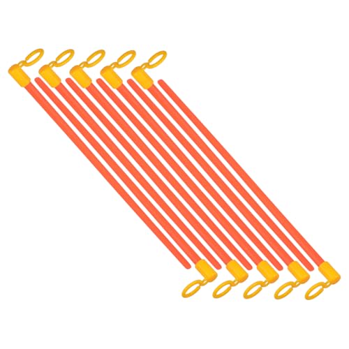 SUPVOX 10pcs Plastic Lantern Poles Handles for Boys and Girls DIY Birthday Party Decorations and Home Decor