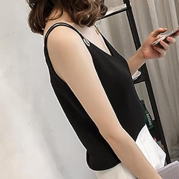 TRALALA シフォンキャミソール 黒 楽天市場】【取寄】シフォンキャミソール レディース シフォン