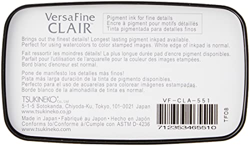 Tsukineko, Versafine Clair, Full Size Ink Pad, Rain Forest #TOP3