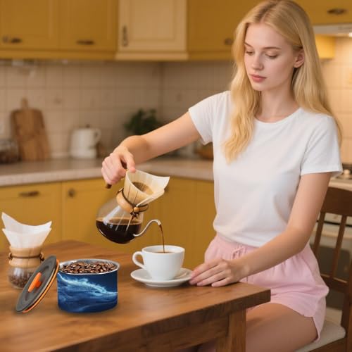 Contenedor Hermético para Café de Acero Inoxidable 500ml miniatura 7