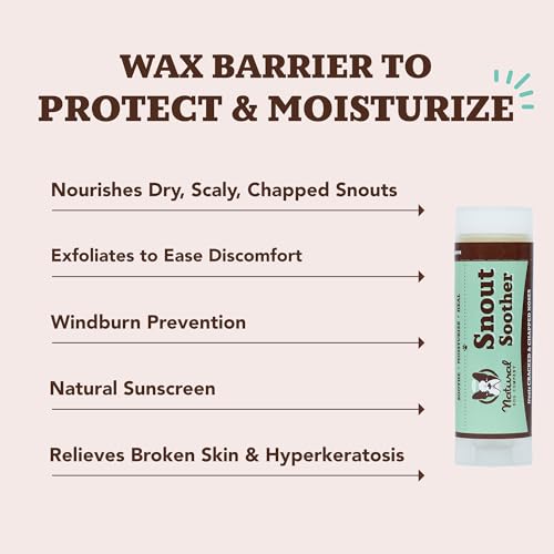 image for Natural Dog Company Snout Soother, Dog Nose Balm, Wax & Cream for Dry,