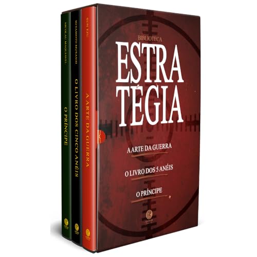 Biblioteca Estratégia - Box com 3 Livros - Edição de Luxo