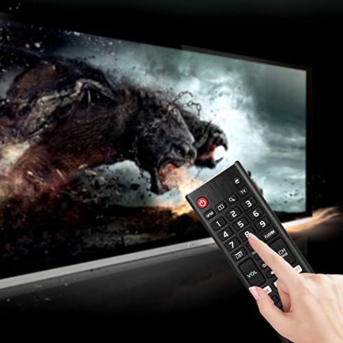 Universal Replacement Remote Control Compatible with All Models LG Smart TV LCD LED 3D HDTV AKB75095308, Black - Image 3