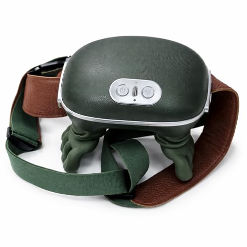 Image of Wireless Massager for Neck, Back & Shoulders with 4D Kneading Massage, Hand-Inspired Design, Multiple Intensity Levels, Lightweight Portable Device for Home, Office and Travel Relaxation