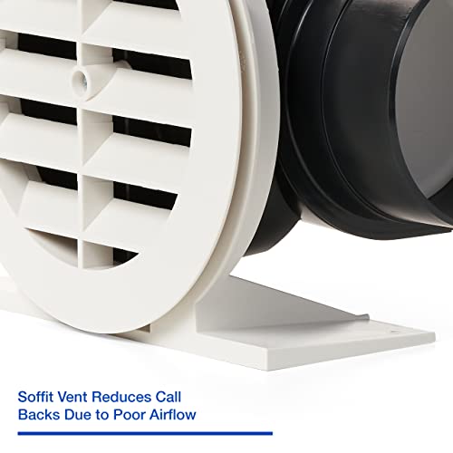 Panasonic Ezsv14 Ezsoffit Vent With Soffit Termination System - Designed To Optimize Airflow #TOP3