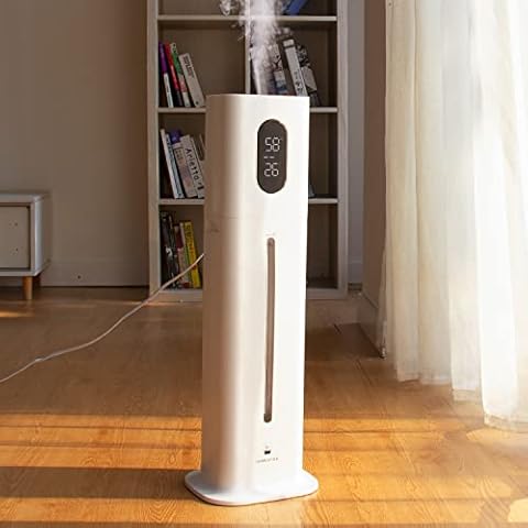 Luftbefeuchter Große Räume Schlafzimmer YOKEKON Top-Füllung Ultraschall Luftbefeuchter 8L Cover