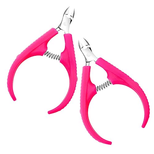 Ipetboom Nail Cuticle Clipper Cuticle Cutter Manicure Tools Portable Non-slip for Nail Salon Home