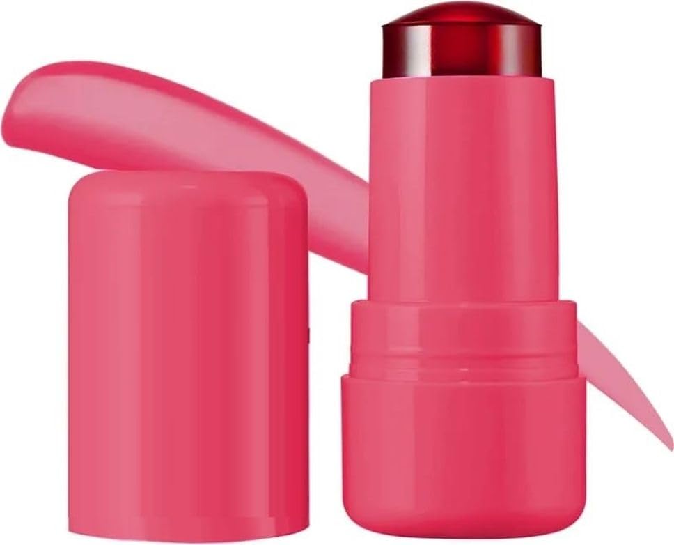Creamy Pink Blush Stick for Natural Cheek Tint & Glow-image-37