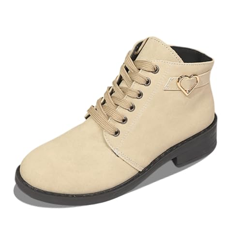 Bottines élégantes contre la fatigue, chaussures décontractées à lacets pour femme