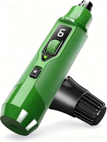 7-Speed Dog Nail Grinder with LED Light – Ultra Quiet Electric Pet Nail Trimmer for Large Dogs & Cats – Professional Grooming Tool with Dust Collector, One-Hand Speed Control & Instant Stop Safety