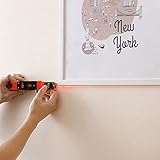 Dekton 3 In 1 Laser Level With Measure-ideal For Most Diy Projects| Includes A 2.4 Metre Measuring Tape| Horizontal And Vertical Spirit Level Vials And A Laser Pointer With A Range Of Up To 15 Metres - Image 5