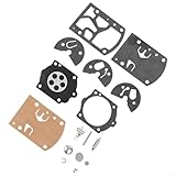 Amplia compatibilidad: diseñado para PARAMOTOR, USQVARNA y motosierra, este kit de reconstrucción ofrece compatibilidad versátil con varios equipos.