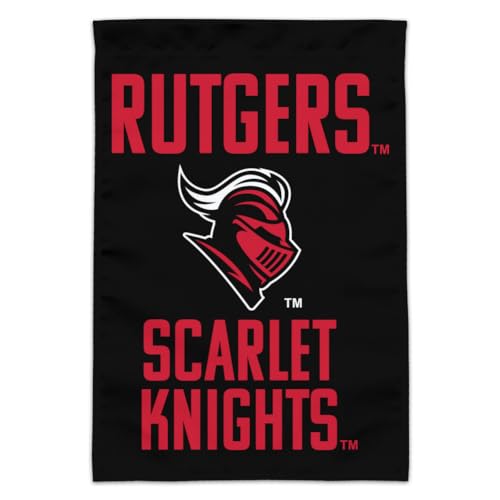 Rutgers University Scarlet Knights Garden Yard Flag (Pole Not Included)