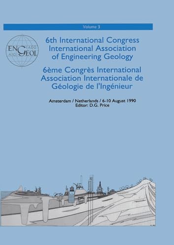 Congrès AIGI 1990 Vol 3 résoudre risques géologiques Amsterdam - 2
