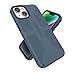 Speck iPhone 14 Case - Drop Protection, MagSafe Compatible Scratch Resistant - No Slip Grip with Soft Touch Coating iPhone 14 6.1 Inch Model - Mystery Blue/Faded Denim CandyShell Pro
