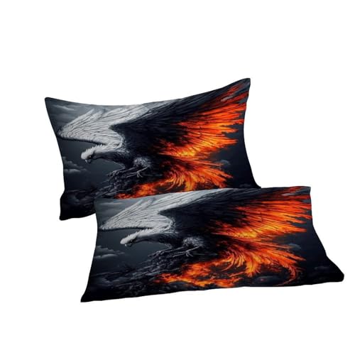 Housse de couette fermeture éclair Aigle Wing Hunt parure de lit double zippée pratique