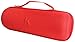 Khanka Hard Travel Case Replacement for JBL Charge 3 Waterproof Portable Wireless Bluetooth Speaker. Extra Room for Charger and USB Cable,Case Only.(Red)
