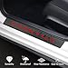 Car Door Sill Protector Compatible with Nissan Frontier Accessories, for Frontier Sill Scuff Plate Sticker Decoration