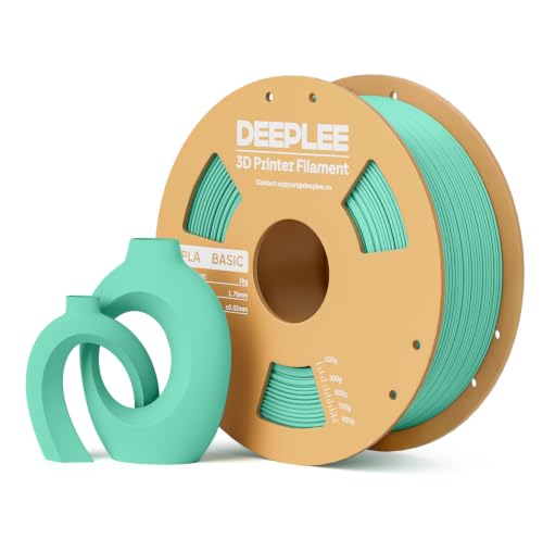 Image of PLA Basic 1.75mm 3D Printer Filament Light Cyan 1KG