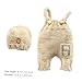 VALICLUD 1set Lovely Photography Outfit Knitted Suspender Costume Hat for Newborns Months Adorable Photo Prop for Fashionable Boy Girl