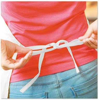 Miniatura 3 de Kimberly-Clark KleenGuard 36550 A20 Delantal, 28 x 40 pulgadas, blanco, talla única (KCC36550), Blanco, Talla única