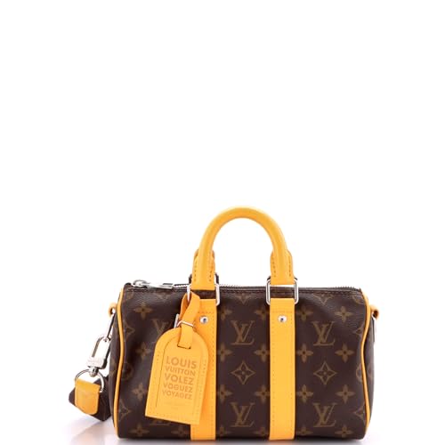 Pre-Loved Keepall Bandouliere Bag Limited Edition Colormania Monogram Canvas 25, Yellow