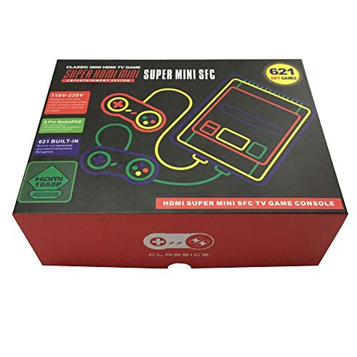 Classic Mini Family Game Consola Controladores Duales 621 HDMI Juegos Clásicos Salida
