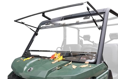 StarknightMT Scratch-Resistant Flip Windshield...