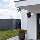 Wetterfeste Silikonhülle,Silikon-schutzhülle Wasserdicht und UV-Schutz Home Outdoor Camera für Innen- und Außenbereichwasserdicht,weich,leicht und langlebig Silikonhülle,Schwarz