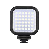 Godox Dimmable Ultra Bright Portable 260LUX CN36 Continuous On Camera Led Light Panel for Camera Camcorder Video(Fit Canon Sony Nikon almost DSLR Camera)