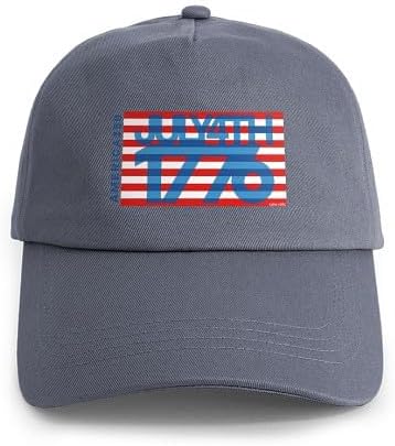 CafePress America250: July 4Th Adjustable Baseball Cap