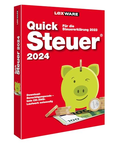 Preisvergleich Produktbild QuickSteuer 2024 (für Steuerjahr 2023) / Minibox / Private und gewerbliche Steuererklärung