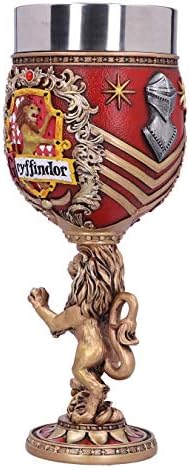 Nemesis Now Harry Potter Gryffindor Hogwarts House Collectible Goblet, Resin, Red Gold, 1 Count (Pack of 1)