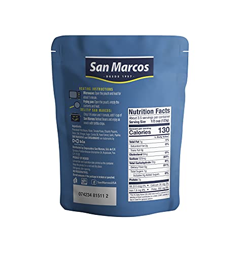 Image of San Marcos Refried Pinto Beans With Chipotle, 15.1oz (Pack of 12)
