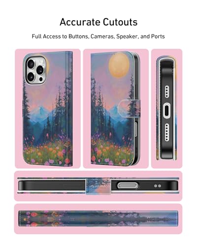 DEENAKIN for iPhone 16 Pro Wallet Case with Cash Clip + Card Holder - image 4