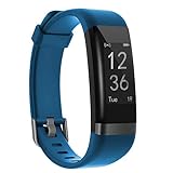 moreFit Smart Watch, IP68 Waterproof Fitness Tracker Watch Color Screen with Heart Rate Blood Pressure Monitor, Activity Tracker with Sleep Monitors, Pedometer, Stop Watch, Great Gift